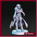 Trish - Female gunslinger - 32mm - DnD