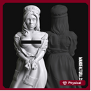 Sub Series 120b - Naked & Bound Female Prisoner Slave