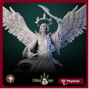 Winged undead caster 75mm