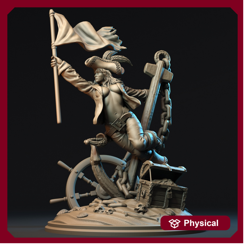 Anchoretta the Pirate girl - 75 mm