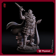 Wizard, Warlock, Sorcerer, Cleric | 28mm,32mm,54mm,75mm,100mm Scale | Player Character Mini Minis D&D 5e Pathfinder Figurine | Flesh of Gods - Only-Games