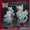 Battle Nuns with HMGs - Heavy Armor