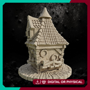 Potions Shop - Fantasy Village Terrain STL, DnD & Wargaming Scenery