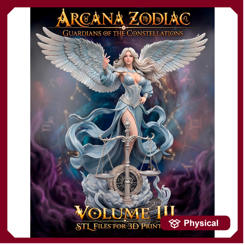 Female Libra Zodiac Miniature | Celestial Sorceress NSFW Topless | UNPAINTED Resin DnD Pathfinder - Only-Games