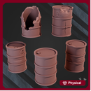Barrels for terrain x5