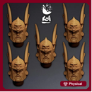 Ebonthorn Drakhuls Type 5 - Miniature Heads