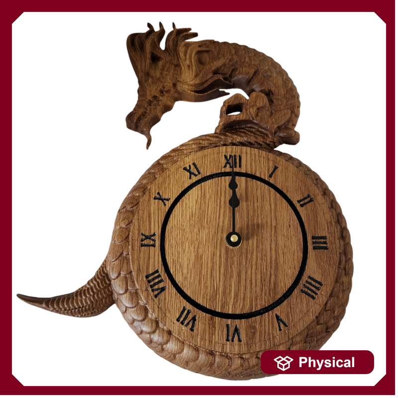 Dragon Wall Clock - Only-Games