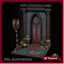 Temple Scenary [32mm Scale] Diorama