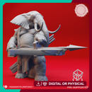 Loxodon Heavy Ballista - Tabletop Miniature (Pre-Supported)