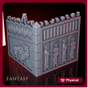 Oriental Corner Palace Wall - Only-Games