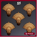 Iron Maidens Type 4 - Miniature Heads