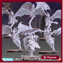 Winged Reavers with Assault Weapons