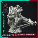 The Chained God - Boss Monster - 150 mm -  PRESUPPORTED - 32mm Scale