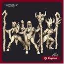 Blood Priestesses - 3 Units (AMAZONS! Kickstarter)