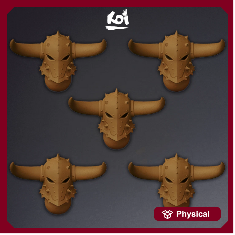 Dark Champion Type 5 - Miniature Heads