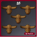 Dark Champion Type 5 - Miniature Heads