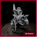 Yana Muto - Hero Bust | The Bestiarium of the Mad Scholar