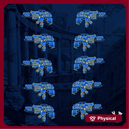 Princeps Cohorte Flame Pistols Set x10