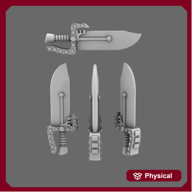 Cyber Samurai Butterfly Style Electro Sword NOHAND X 10