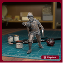 City Guard Commander - Frostgrave Pathfinder - Fantasy DND - TytanTroll Miniatures