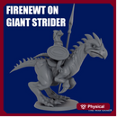 Firenewt on Giant Strider