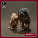 Lion and Lioness Cuddle 1/43