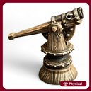 Gun with an elevation arc (Medieval Artillery)