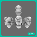Legion of Barb Vintage Fashion Doll Heads