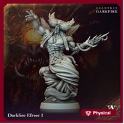 Djinni, Dao, Efreeti, Genie | 28mm, 32mm,54mm,75mm,100mm Scales | Dungeons and Dragons 5e figure | Pathfinder | Archvillain Games - Only-Games