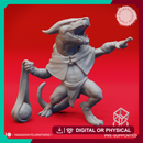 Kobold Sling - Tabletop Miniature (Pre-Supported)