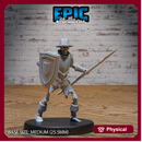 Skeleton Army Spear & Shiel