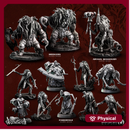 Corrupted Fisherfolk | Bestiarum | Wargaming DnD Miniatures