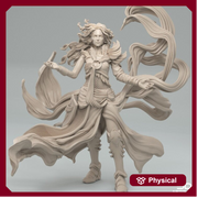 Female Sorcerer Warlock PC or NPC | 28mm, 32mm, 50mm,75mm,100mm | Dungeons and Dragons | Pathfinder | 3DArtGuy - Only-Games