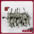 Men at arms with voulges- 28mm (Historic Scale)