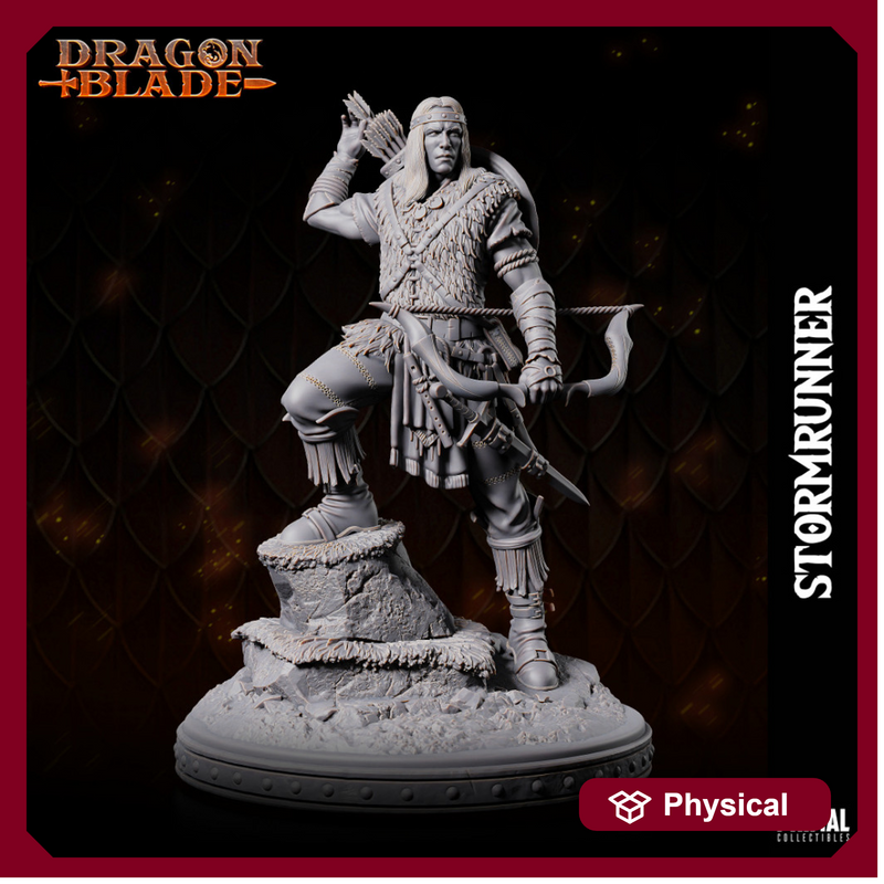 4 miniatures - 32mm - Heroes of the Blade - DRAGONBLADE