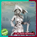 Clarisse Sea Captain – Pirate Sea Captain - 75mm + 35mm Scale