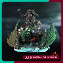 Badrokk Fleshripper, mounted on Wyvern