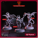 Fiendish Succubus - Demon's Gate - CastNPlay - Terrain Wargaming D&D DnD 28mm 32mm 40mm 54mm