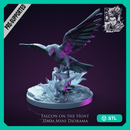 Falcon on the Hunt - 35mm mini diorama - STL only