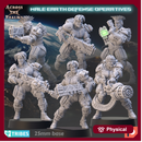 Male Earth Defense Operatives