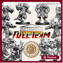 Ceratops Team 16 miniatures Fantasy Football 32mm