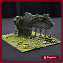 Ruined Temple Wall Tile A