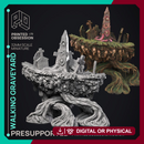 Walking Graveyard - Undead Monster -  PRESUPPORTED - Illustrated and Stats - 32mm scale