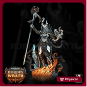 Fiend Warlock, Chaos Sorcerer | 28mm, 32mm, 54mm, 75mm, 100m, Scales | Dungeons and Dragons | Pathfinder Battle Wizard | Archvillain Games - Only-Games