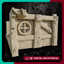 Halfling Tiny House 4 - Fantasy Village Terrain STL, DnD & Wargaming Scenery
