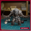 Bug Bear Double Swords 02 - TytanTroll Miniatures - DnD - Fantasy