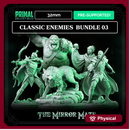 5 miniatures - 32mm - Classic RPG game enemies bundle - THE MIRROR MAZE - MASTERS OF DUNGEONS QUEST