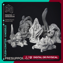 Flesh Crafter - 6 Models - Demon & scenery - PRESUPPORTED - Hell Hath No Fury - 32mm scale