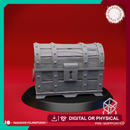 Treasure Chest - Tabletop Miniature (Pre-Supported)