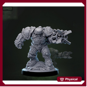 Construct Paladin Fighter Heavy Armor Knight | D&D 5e Hero | 5 Scales | Unpainted - Only-Games